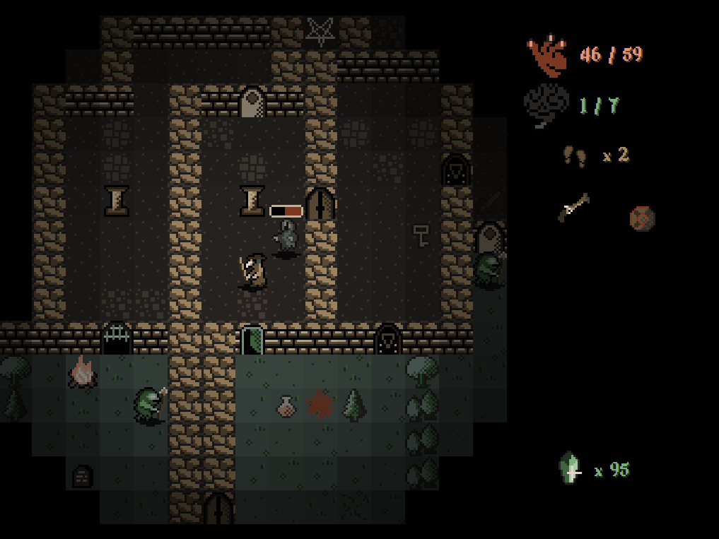 an image of The Ruins of Calaworm - a 16-bit roguelike game
